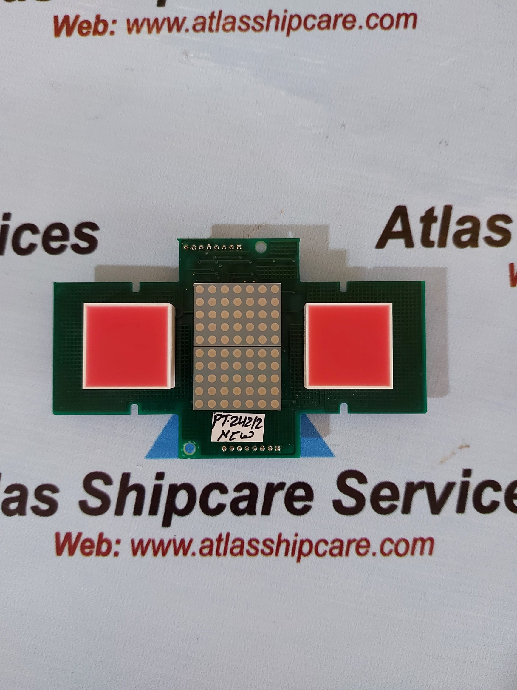 KONE KM736590G01 2-DIG 2XDOT MATRIX DISPLAY VERTICAL 736 590 G01